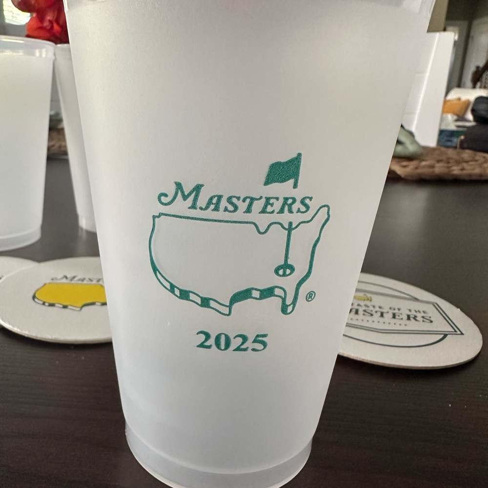 4- 2025 Masters Cups & Coasters - Picture 4 of 4